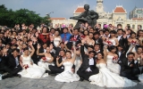 Tổ chức lễ cưới tập thể cho 100 đôi vợ chồng công nhân