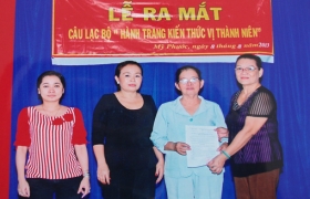 Thị trấn Mỹ Phước (Bến Cát): Ra mắt Câu lạc bộ Hành trang kiến thức vị thành niên