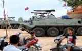 Campuchia triển khai quân ở thủ đô phòng bạo động