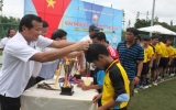 Tân Uyên đoạt đúp cúp vô địch Giải bóng đá thiếu niên-nhi đồng tỉnh năm 2013