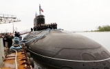 Tàu ngầm Kilo 636 thứ ba của VN sắp được hạ thủy