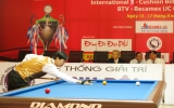 Binh Duong's 7 billiards players enter 2nd round at 2013 International Three-Cushion Carom Billiards Tournament