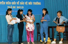 Hội Liên hiệp Phụ nữ TP.TDM: Tổ chức hội thi Tuyên truyền viên giỏi về bảo vệ môi trường