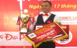 Duong Anh Vu - the champion at the 2013 International Three-Cushion Carom Billiards Tournament