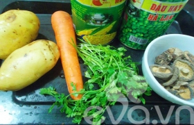 Canh ngũ sắc cho lễ Vu Lan