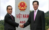 Conference reviews Vietnam-Laos border marker planting