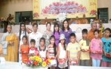 Chùa Long Khánh tặng 175 phần quà cho trẻ em và các hộ nghèo
