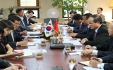 PTT Nguyễn Thiện Nhân gặp các bộ trưởng Hàn Quốc