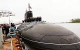 Nga bắt đầu thử nghiệm tàu ngầm thứ 3 cho Việt Nam