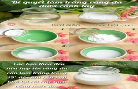 Bí quyết làm trắng vùng da dưới cánh tay