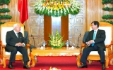 Thủ tướng tiếp Nhóm Nghị sĩ hữu nghị Pháp - Việt