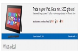 Microsoft bất ngờ kêu gọi người dùng đổi iPad lấy Surface