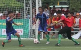 Many surprised results in the first football match at 1st Binh Duong Entrepreneur Football Tournament 2013