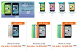 Dịch vụ đặt mua trước iPhone 5S và 5C ở Việt Nam nở rộ