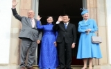 President begins State visit to Denmark