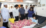 Bộ trưởng Bộ Y tế Nguyễn Thị Kim Tiến làm việc tại Bình Dương