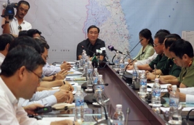 越南中部地区紧急应对10号台风