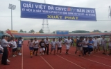 Binh Duong Newspaper wins 3 first prizes at BTV officer running contest 2013