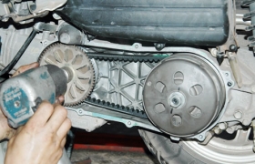 Dấu hiệu hỏng dây đai truyền động trên xe tay ga