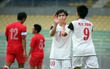 Thắng Hong Kong 5-1, U19 VN tạm chiếm ngôi đầu