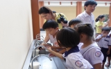 Trường Tiểu học – Trung học cơ sở Tam Lập (Phú Giáo): Tiếp nhận hệ thống máy lọc nước từ nhà tài trợ