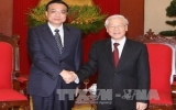 Party chief welcomes Chinese Premier