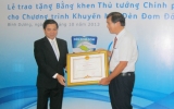 FrieslandCampina Vietnam Co.Ltd. receives the Prime Minister's Certificate of Merit