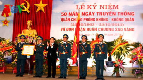 Kỷ niệm 50 năm Quân chủng phòng không