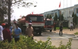 Cháy nhà xưởng tại Khu công nghiệp - Dịch vụ - Đô thị Bàu Bàng