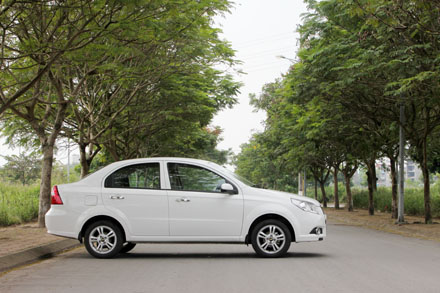 Thông số kỹ thuật của Chevrolet Aveo tại Việt Nam