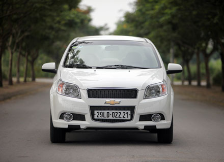 Thông số kỹ thuật của Chevrolet Aveo tại Việt Nam