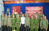 Leaders of Public Security Ministry visit Binh Duong provincial Public Security