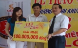 Bia Sài Gòn trao giải chương trình khuyến mại “333 - chung niềm vui lớn”