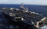 Mỹ rút một tàu sân bay ra khỏi khu vực Vùng Vịnh