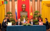 Tuyên bố chung về tăng cường hợp tác Việt-Nga