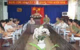 Công an tỉnh Bắc Ninh thăm và làm việc tại Công an tỉnh Bình Dương