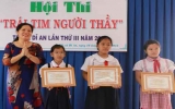 Hội thi viết về “Trái tim người thầy” Tx.Dĩ An năm 2013: Nguyễn Bùi Xuân Ánh đoạt 2 giải nhất