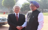 Party leader holds talks with Indian PM