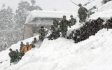 Lở tuyết kinh hoàng tại Nhật khiến 7 người thiệt mạng