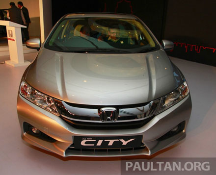 Honda City 2014 ra mắt lần đầu tiên tại Ấn Độ