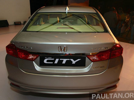 Honda City 2014 ra mắt lần đầu tiên tại Ấn Độ