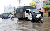 Sài Gòn có nguy cơ ngập nặng khi triều cường lên 1,63 m