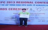 Sinh viên Đại học Quốc tế Miền Đông đoạt giải 3 cuộc thi Olympic tin học sinh viên Việt Nam 2013