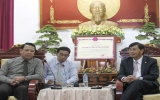 Burmese Minister of Border Affairs visits Binh Duong Province