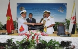 Hải quân Việt Nam và Brunei thiết lập đường dây nóng