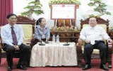 Chủ tịch UBND tỉnh Lê Thanh Cung tiếp Tổng Giám đốc Công ty TNHH Giấy Kraft Vina