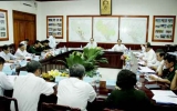 Politburo’s delegation works with Binh Duong provincial party committee standing board