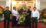 Binh Duong Newspaper leaders visit local military units