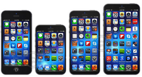 Apple có thể đa dạng hóa kích thước màn hình của iPhone trong các thế hệ tiếp theo. Ảnh minh họa.