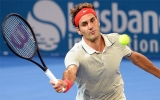 Federer dễ dàng đi tiếp tại giải Brisbane